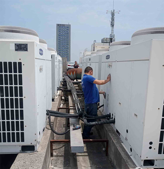 襄州中央空调制热和不制冷系统维修方法